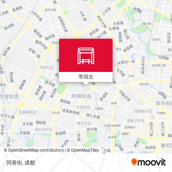 同善街地图