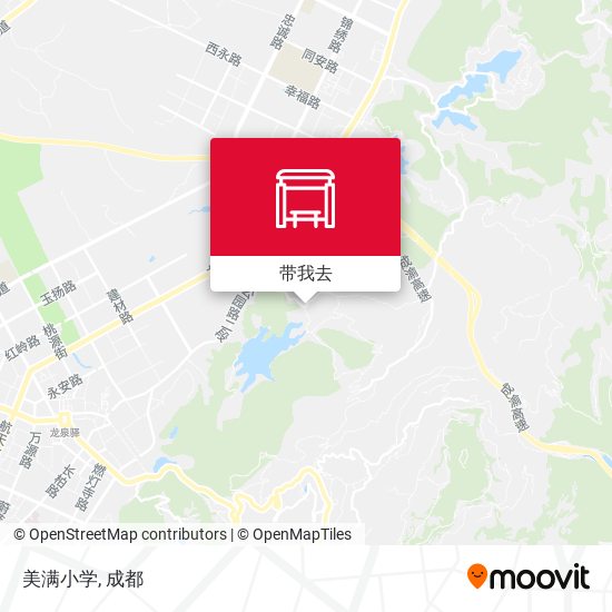 美满小学地图