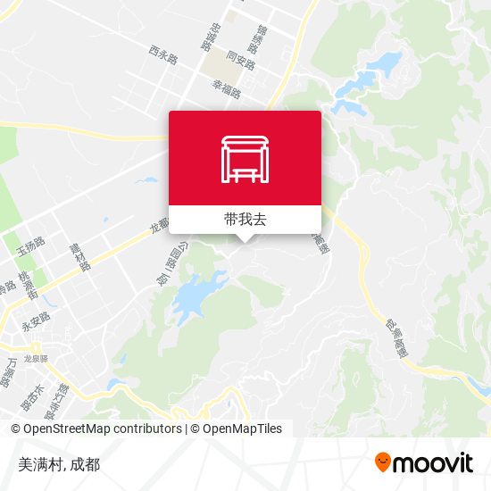 美满村地图