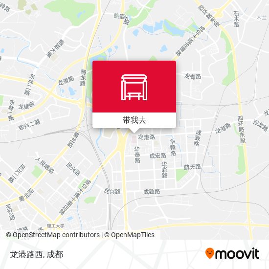 龙港路西地图