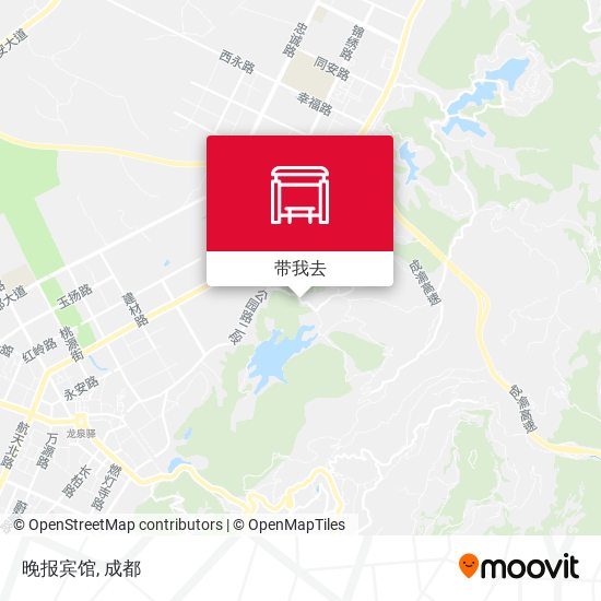 晚报宾馆地图