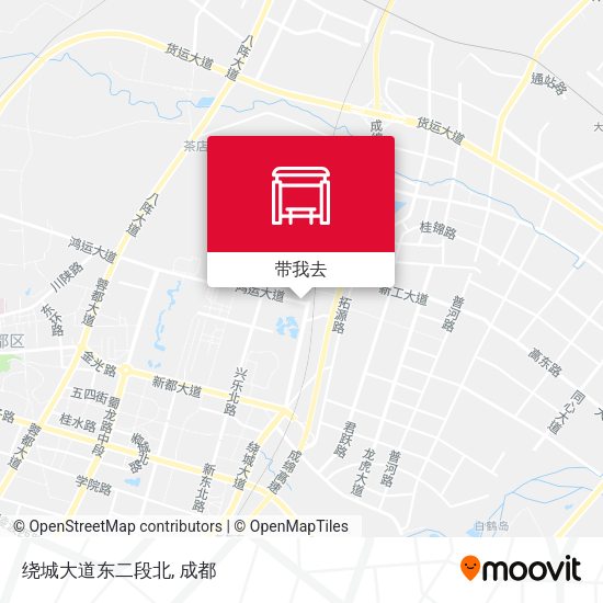 绕城大道东二段北地图