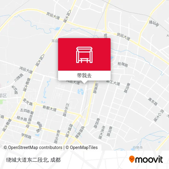 绕城大道东二段北地图