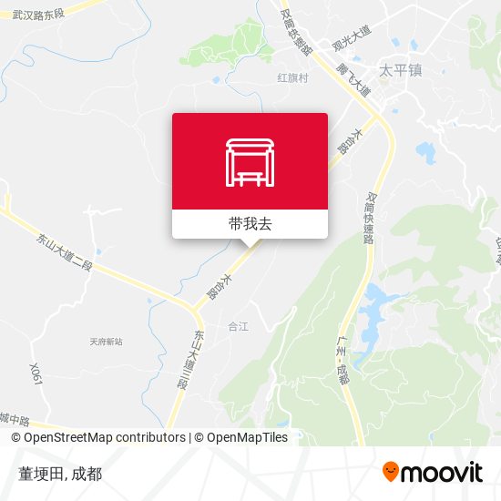 董埂田地图