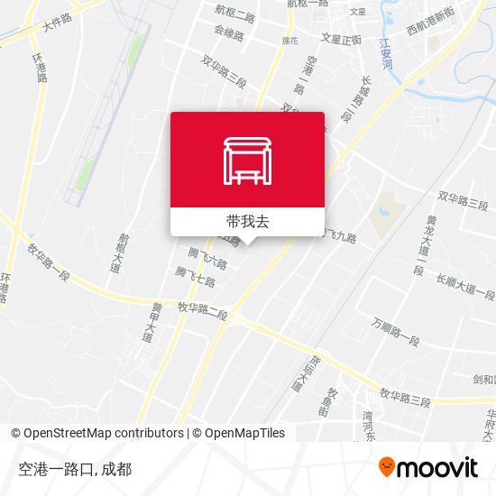 空港一路口地图