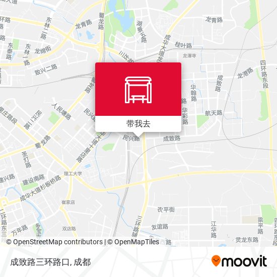 成致路三环路口地图
