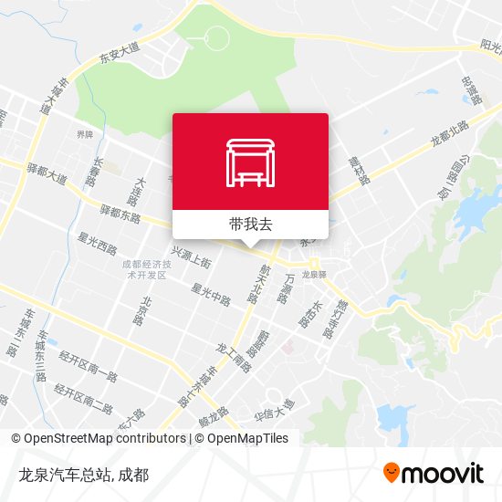 龙泉汽车总站地图
