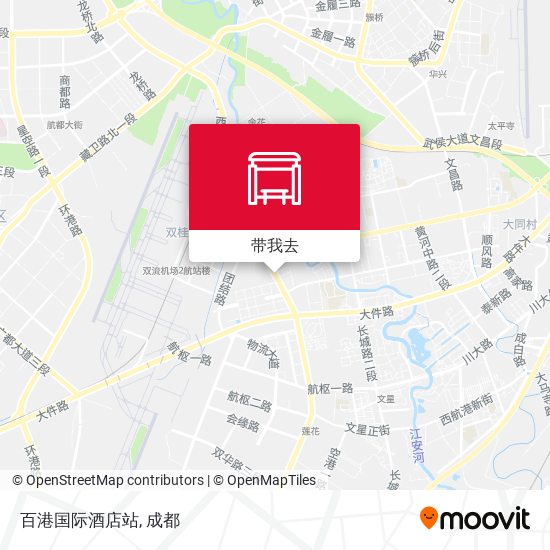 百港国际酒店站地图