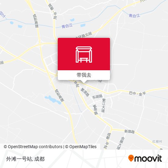 外滩一号站地图