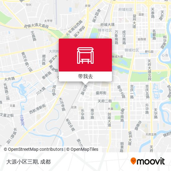 大源小区三期地图
