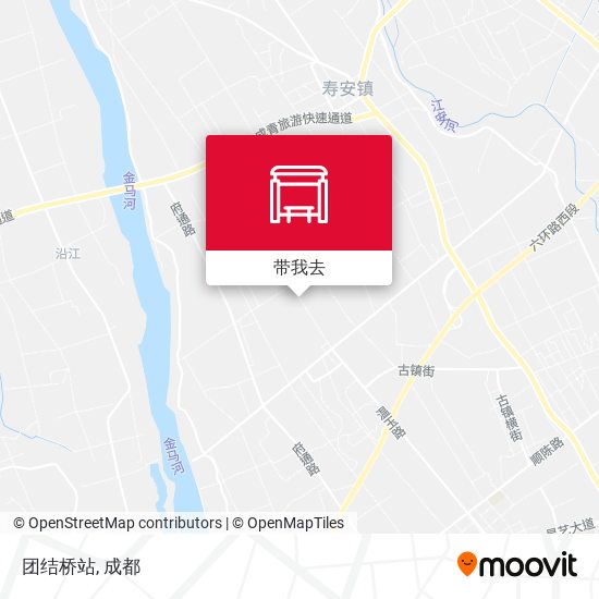 团结桥站地图