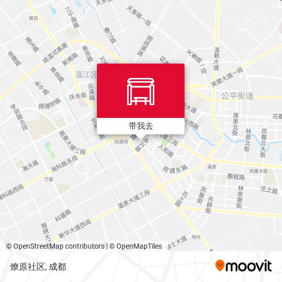 燎原社区地图