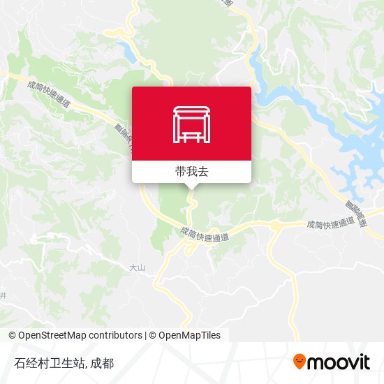 石经村卫生站地图