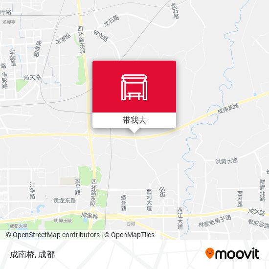 成南桥地图