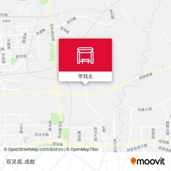 双灵观地图