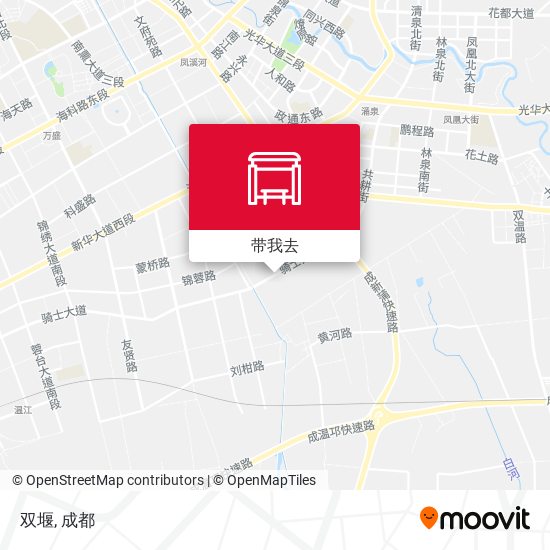 双堰地图