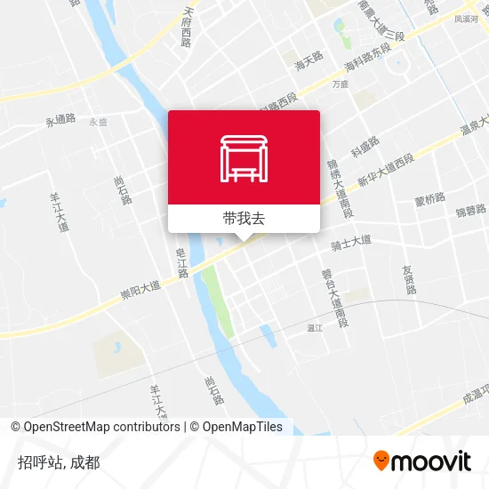 招呼站地图