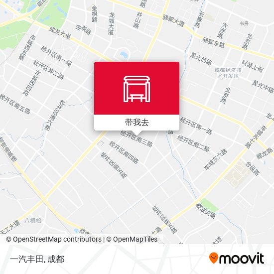 一汽丰田地图
