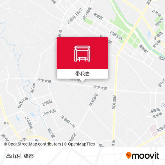 高山村地图