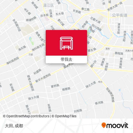 大田地图