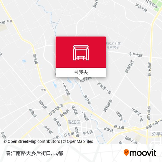 春江南路天乡后街口地图