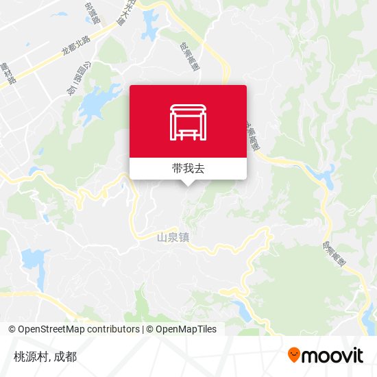 桃源村地图