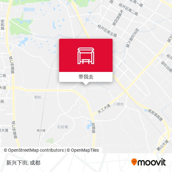 新兴下街地图
