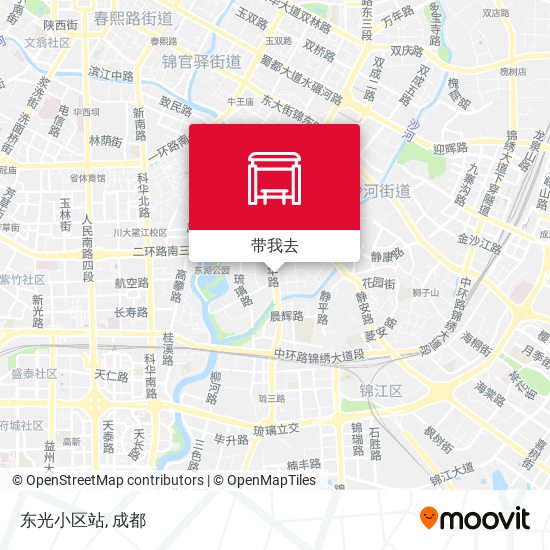 东光小区站地图