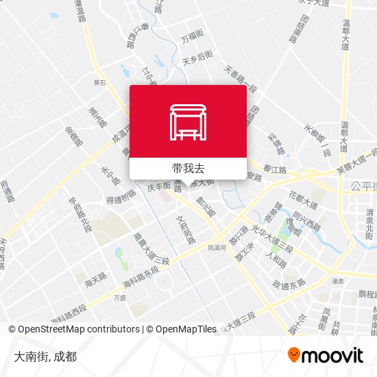 大南街地图