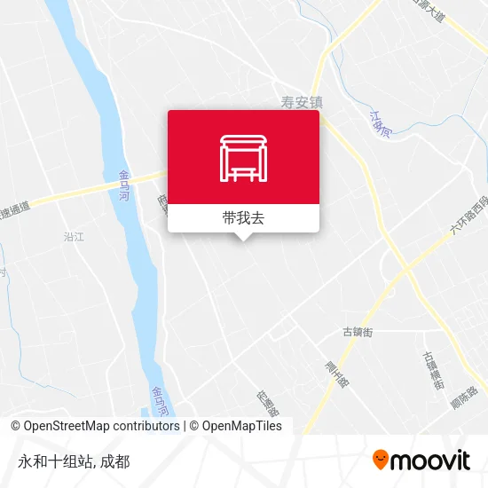 永和十组站地图