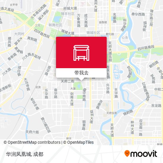 华润凤凰城地图