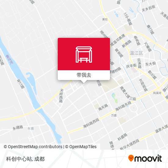 科创中心站地图