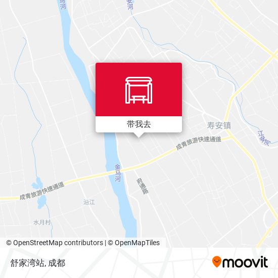 舒家湾站地图