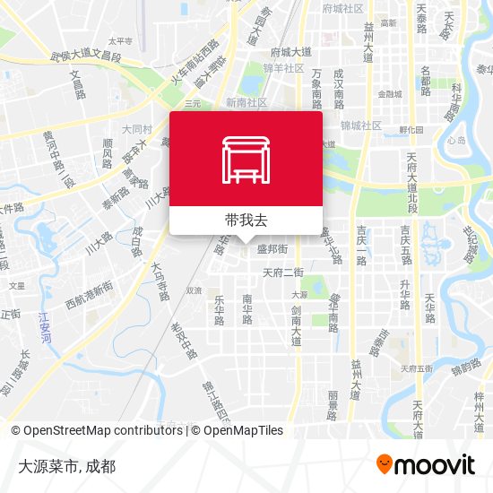 大源菜市地图
