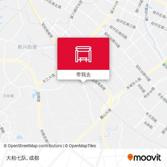 大柏七队地图