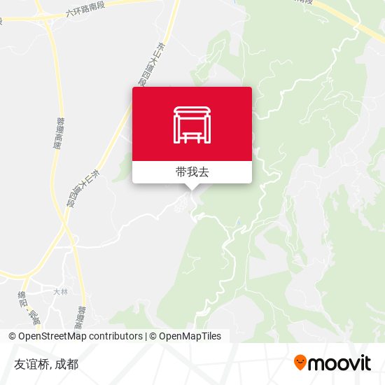 友谊桥地图