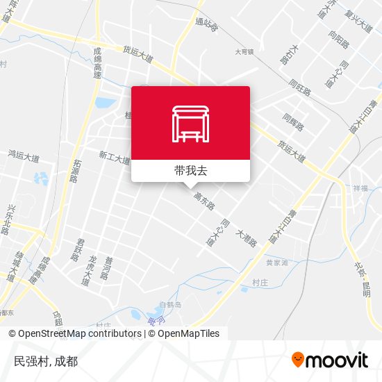 民强村地图