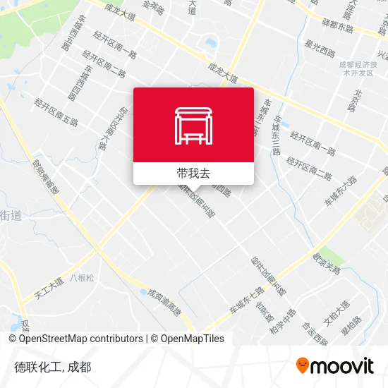 德联化工地图