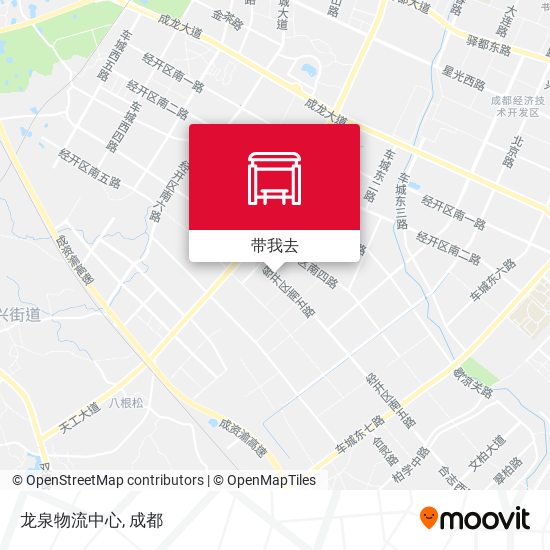 龙泉物流中心地图