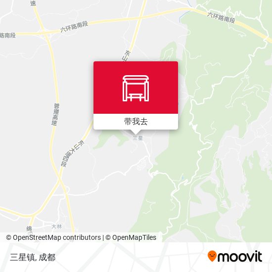 三星镇地图