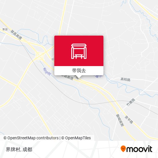 界牌村地图