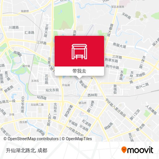 升仙湖北路北地图