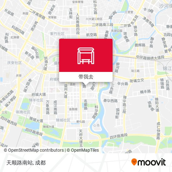 天顺路南站地图