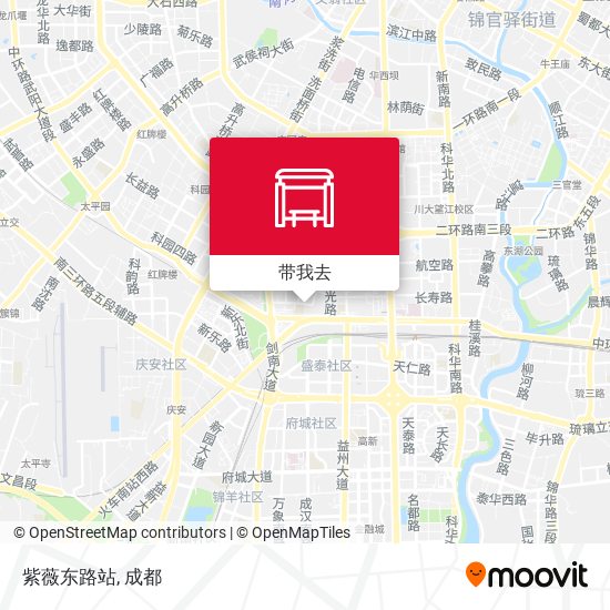 紫薇东路站地图