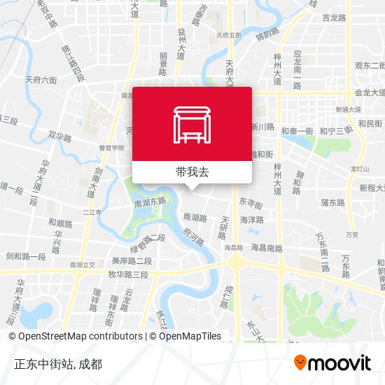 正东中街站地图