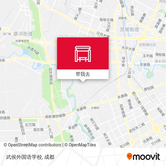 武侯外国语学校地图
