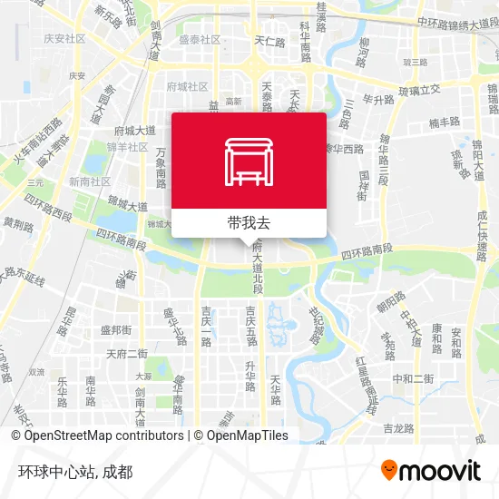 环球中心站地图