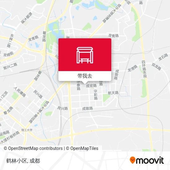 鹤林小区地图