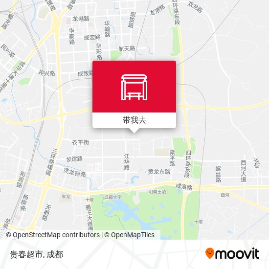 贵春超市地图