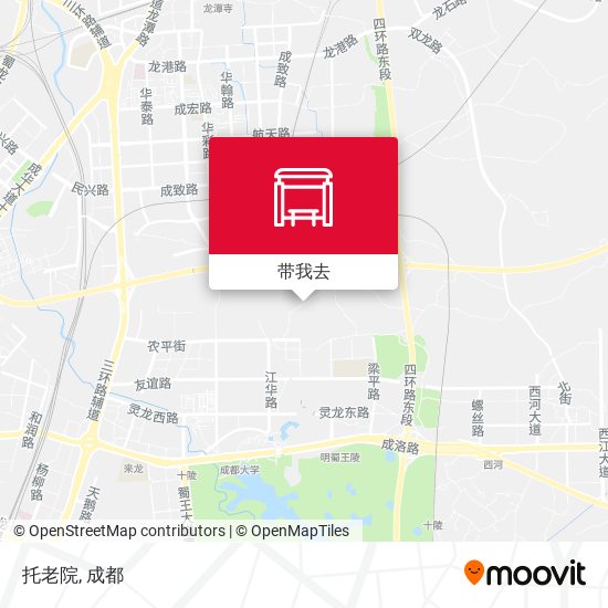 托老院地图
